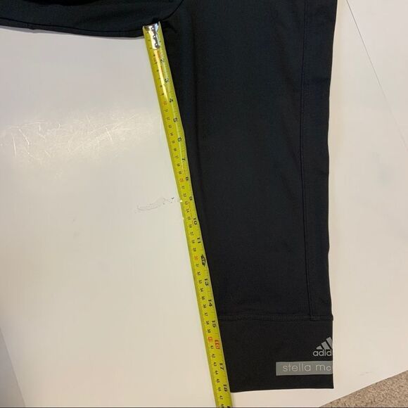 Stella McCartney Adidas black Capri gym leggings S - Picture 12 of 14